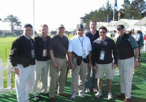 VIP Clients enjoying their afternoon at Pebble Beach   
